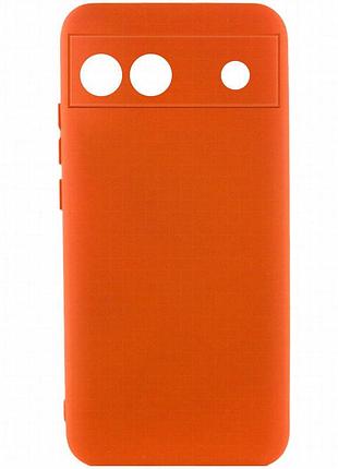Чехол silicone cover lakshmi full camera (a) для google pixel 6a красный / red