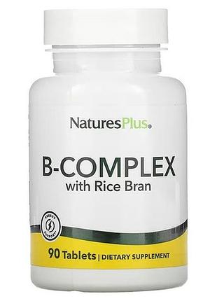 Naturesplus b-complex with rice bran 90 таблеток