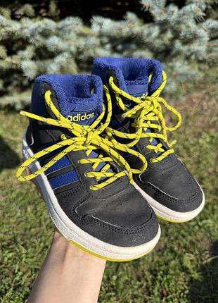 Кросівки для хлопчика adidas хайтопи eu30