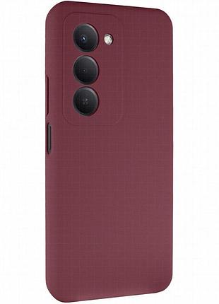 Чехол silicone cover lakshmi full camera (aaa) для xiaomi redmi 15 (eu) бордовый / plum