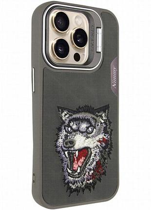 Tpu+pc чехол friends для apple iphone 15 pro (6.1") grey wolf