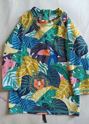 Сонцезахисна футболка-рашгард для плавання m&s 4-5 років.