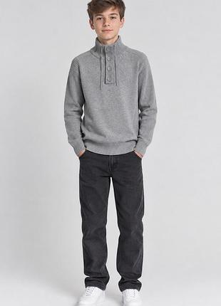 Кофта водолазка сіра zara