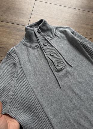 Кофта водолазка сіра zara 4