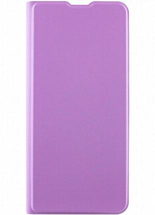 Кожаный чехол-книжка getman elegant (pu) для samsung galaxy m34 5g сиреневый
