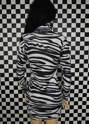 Плаття гольф в принт зебра 🦓 4