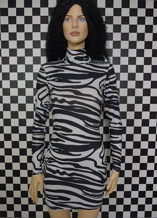 Плаття гольф в принт зебра 🦓 3