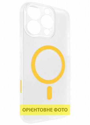 Чехол pc slim matte with magnetic fit (camera button) для apple iphone 17 air (6.5") orange