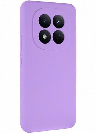 Чехол silicone cover lakshmi full camera (aaa) для xiaomi redmi note 15 pro 5g сиреневый / dasheen
