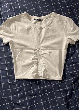Топ жіночий zara білий