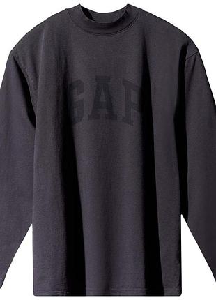 Лонгслів yeezy gap engineered by balenciaga dove long-sleeve tee 'black' 719611tmvq11000