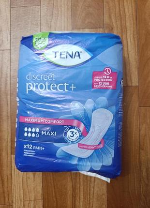 Підгузки для дорослих tena discreet protect+ maxi 7 крапель x12