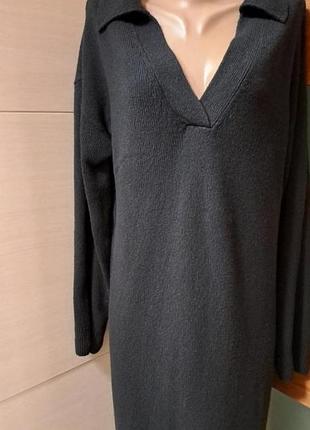 Платье-свитер с разрезами h&amp;m 8