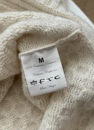 Кашеміровий светр  ftc cashmere s-m 3