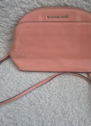 Жіноча сумка michael kors лакова шкіряна