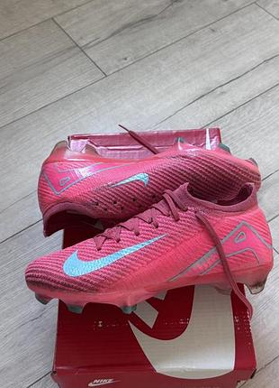 Бутси чоловічі nike air zoom mercurial vapor 16 elite fg рожеві 37 розмір