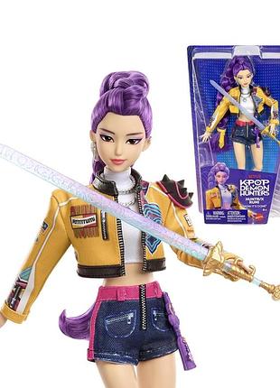 Лялька для дівчинки mattel kpop demon hunters huntr/x rumi