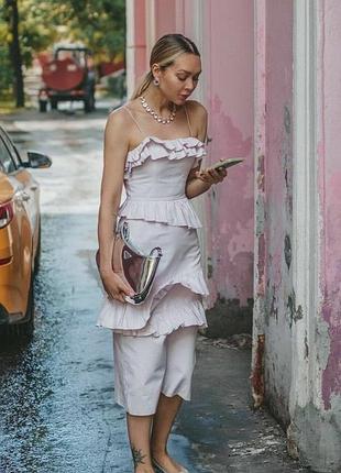 Сукня жіноча нарядна міді h&m