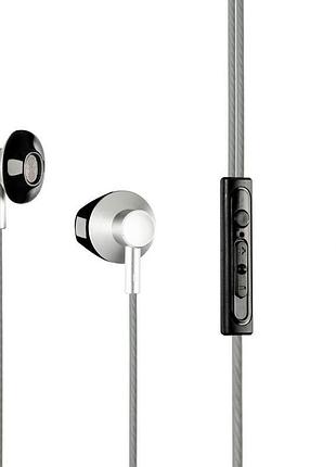 Наушники bluetooth-гарнитура hf gelius pro gp-hf350 vibe white with mic + button call answering + volume control