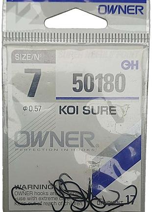 Б/у гачки owner koi sure 50180 №07, 17шт