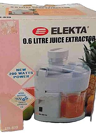 Соковичавниця електрична б/у elekta ejx 870