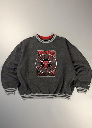 Світшот starter chicago bulls nba вінтажний кофта редкий свитшот l