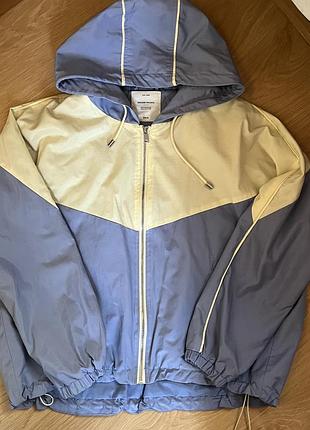 Оверсайз вітровка house brand (xs/s, підійде і на m) / куртка колорблок