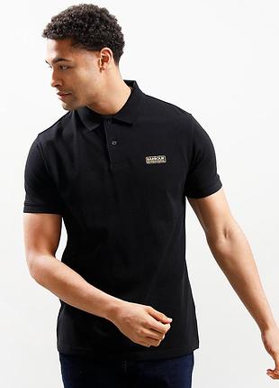 Поло футболка барбур barbour international essential polo shirt, m, оригинал