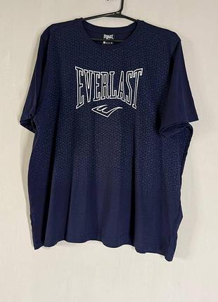 Мужская спортивная футболка everlast с логотипом (балта / размер 4xl)