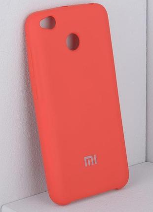 Чохол для мобільного телефона original silicon case xiaomi redmi 4x pink