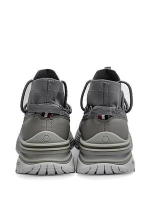 Мужские кроссовки moncler monte runner grey 5