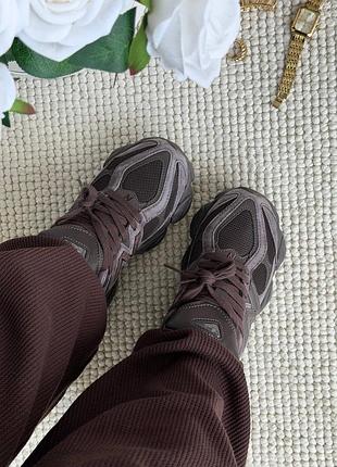 New balance 9060 light chocolate brown, new balance 9060, коричневі new balance 9060