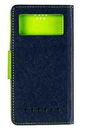 Чохол для мобільного телефона universal book cover goospery mercury 4.3" blue (s+)