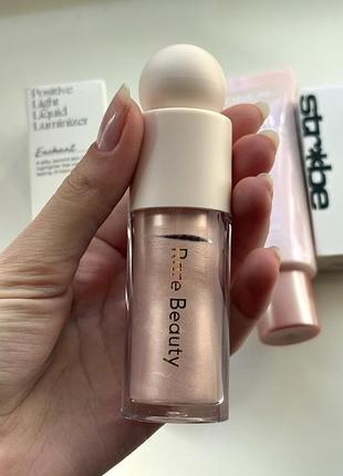 Жидкий хайлайтер rare beauty luminizer highlight 15 мл (оттенок enchant). оригинал