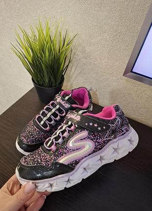 Кроссовки для девочки sketchers 33р 2