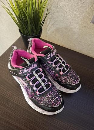 Кроссовки для девочки sketchers 33р 3