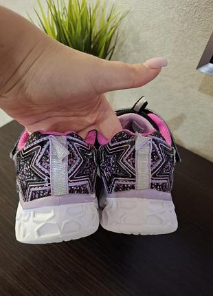 Кроссовки для девочки sketchers 33р 4