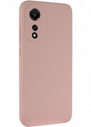 Чехол silicone cover lakshmi full camera (aaa) для oppo a78 4g розовый / pink sand