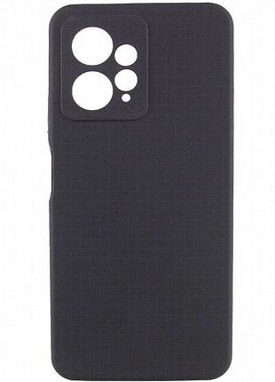 Чехол silicone cover lakshmi full camera (aaa) для xiaomi redmi note 12 4g черный / black