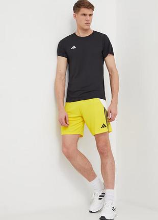 Черная спортивная футболка адидас adidas adizero running tee, l, оригинал