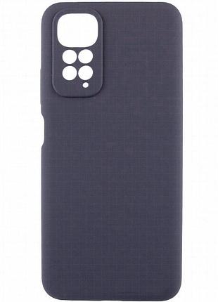 Чехол silicone cover lakshmi full camera (aaa) для xiaomi redmi note 11 (global) / note 11s серый / dark gray