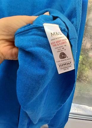 Водолазка жіноча m&s синя шерсть 6