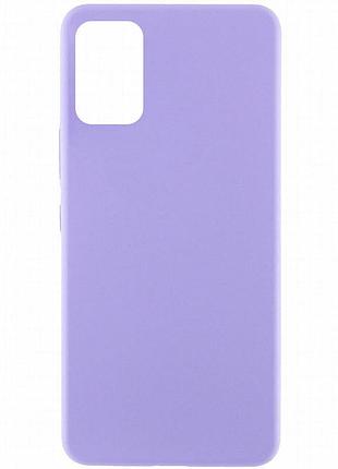 Чехол silicone cover lakshmi (aaa) для samsung galaxy a51 5g сиреневый / dasheen