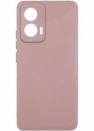 Чехол silicone cover lakshmi full camera (aaa) для motorola edge 50 fusion розовый / pink sand