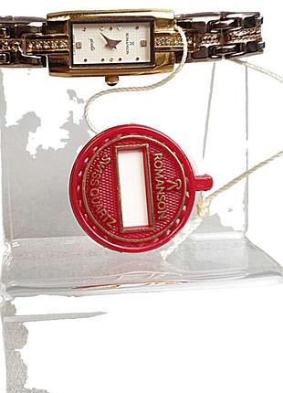 Наручний годинник б/у romanson rm8171qlg (gd)