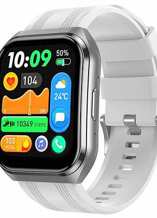 Смарт-часы hoco y44 smart sports watch (call version) silver