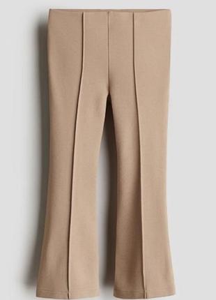 Брюки для дівчинки h&m кльош коричневі