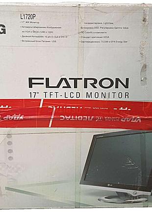 Монитор б/у lg flatron l1720b