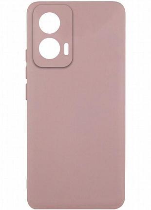 Чехол silicone cover lakshmi full camera (aaa) для motorola edge 60 pro розовый / pink sand
