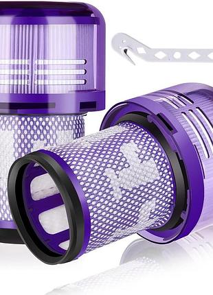 2 шт. змінні фільтри для пилососа dyson v12 replacement kit for vacuum cleaner фільтри для пилососа dyson v12 slim absolute
